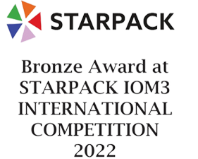 Starpack IOM3 International Competition 2022 Bronze Award badge