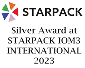 Starpack IOM3 International 2023 Silver Award badge